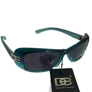 DE Designer Eyewear, sunglasses w/100% UV protection 2tone blueish/turquoise
